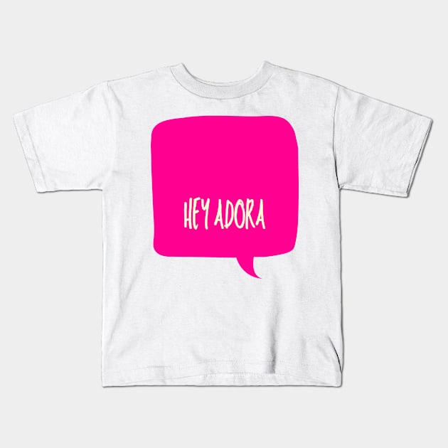 Hey Adora - Catra - She-RA Kids T-Shirt by tziggles